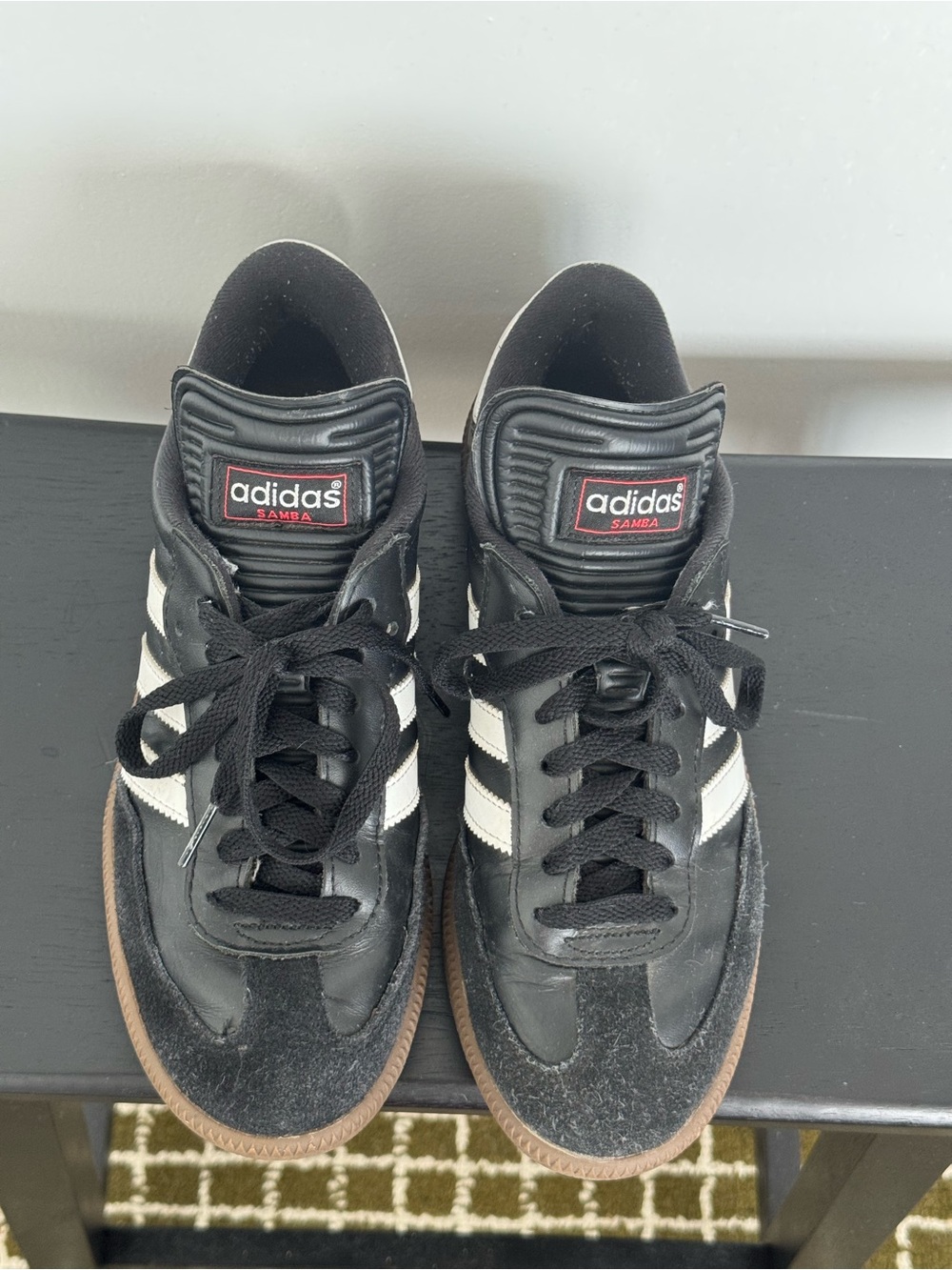 adidas Samba Men's Sneakers - Black/White/Brown Gum - Picture 3 of 8
